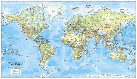Large Scale Political Map Of The World 1983 World Mapsland Maps Of The