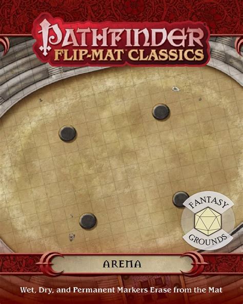 Pathfinder Rpg Pathfinder Flip Mat Classic Arena For Fantasy Grounds