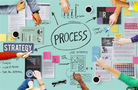 Process Action Activity Practice Procedure Task Concept Stock Image
