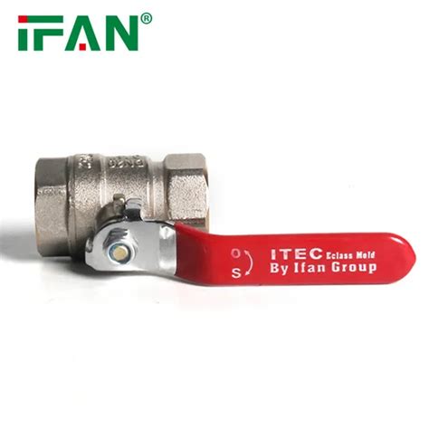 Ifan Professional Copper Valves Water Control Brass Forged Ball Valves