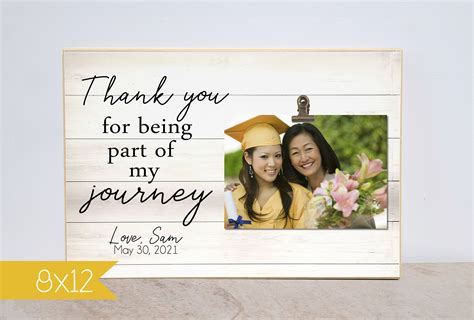 Graduation Thank You T T For Mentor Mom Dad Class Of Etsy