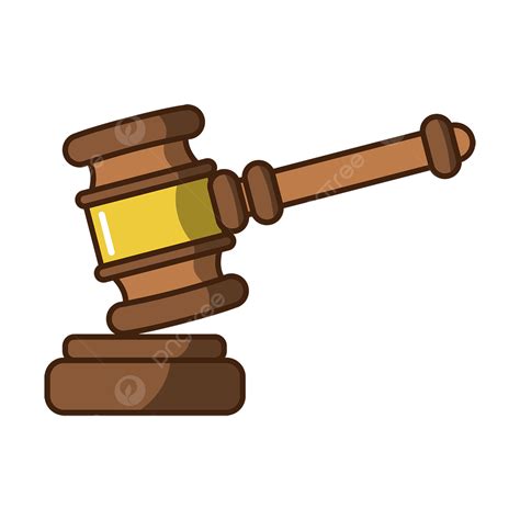 Clipart Of A Gavel