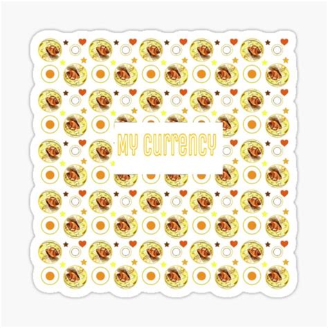 My Currency Money Is Not Everything Photo Collage Sticker For