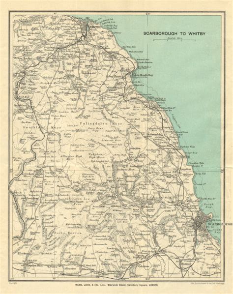 Map Of Yorkshire Coast