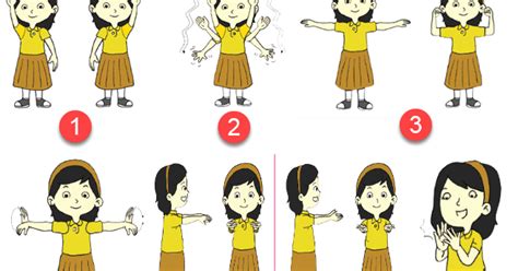 25 Inspirasi Keren Gambar Kartun Gerakan Tangan Anak Dalam Gerakan