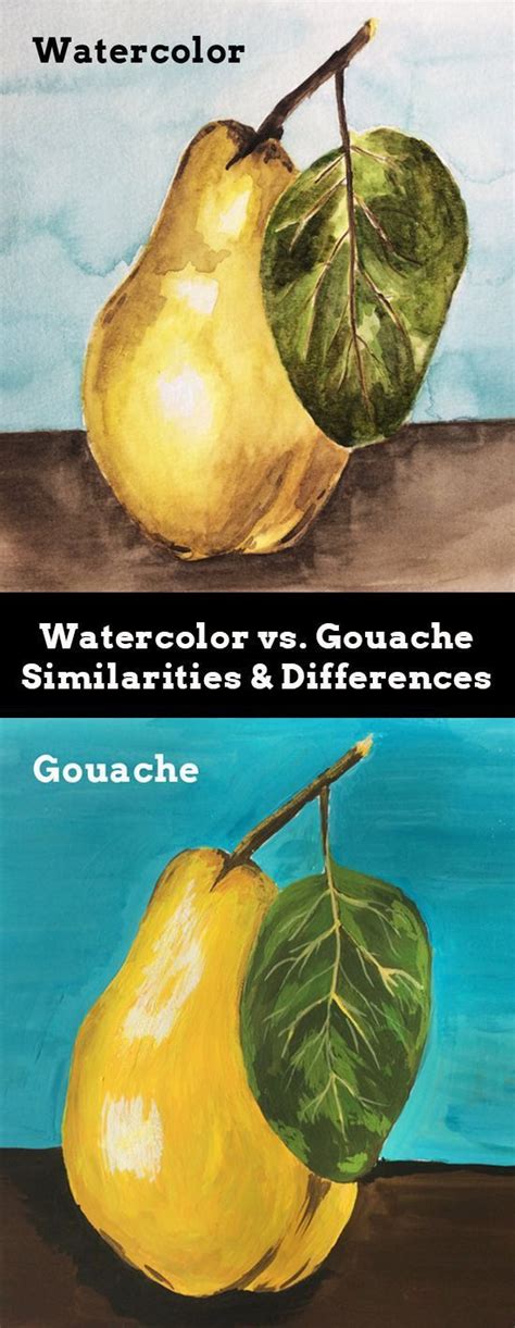 Watercolor Vs Gouache Exploring Artistic Media Gouache Painting