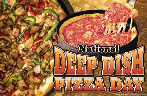 National Deep Dish Pizza Day Courageous Christian Father