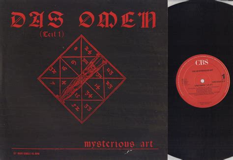 The Omen Part 1 Remix De Mysterious Art Maxi X 1 Chez Vinyl Sale