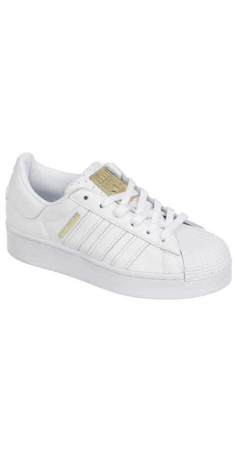 Womens Classic Faux Leather Tennis Sneakers White Burkes Outlet