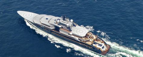 135m Lurssen Superyacht Crescent Arrives In The Mediterranean Yacht