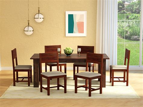 Read on for her expert advice. Buy Grande 6 seater Dining Table in Dark Brown | Godrej ...