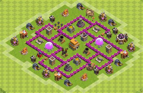 AGG - A Gamers Guide: Best Town Hall 6 Farming/Hybrid Base