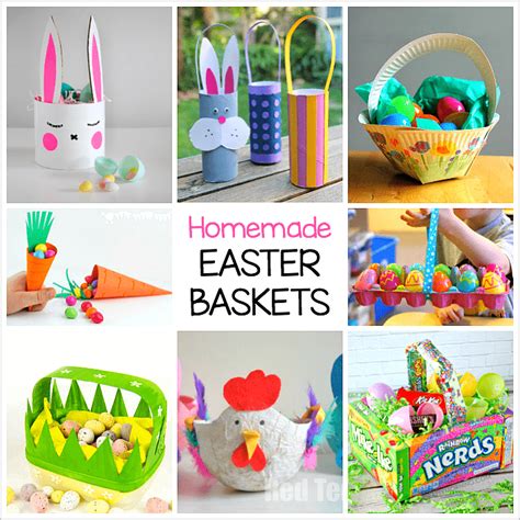 How to make homemade easter baskets. 12 Adorable Homemade Easter Basket Crafts for Kids - Buggy and Buddy