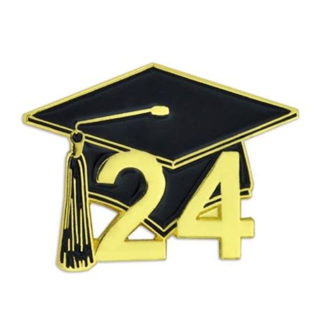 Class Of 2024 Graduation Cap Pin Pinmart