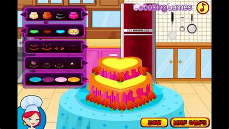 Decorate cake decorating, cake, fruit. I Love Making Cake Game Movie HD - Kids Cooking Barbie ...