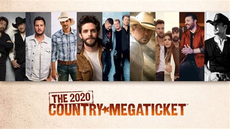 Country Megaticket Includes Tickets To All Performances Toyota