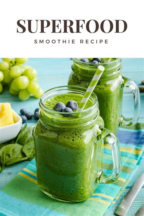 This Superfood Smoothie Is Sweet Tart And Refreshing Its The