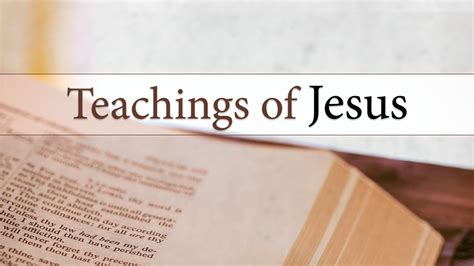 Jesus Incredible Teachings Regarding Himself Charles Leiter Ill