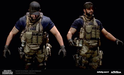 Artstation Call Of Duty Modern Warfare 2019 Wyatt 1 2 Skins Ricky Zhang Modern Warfare