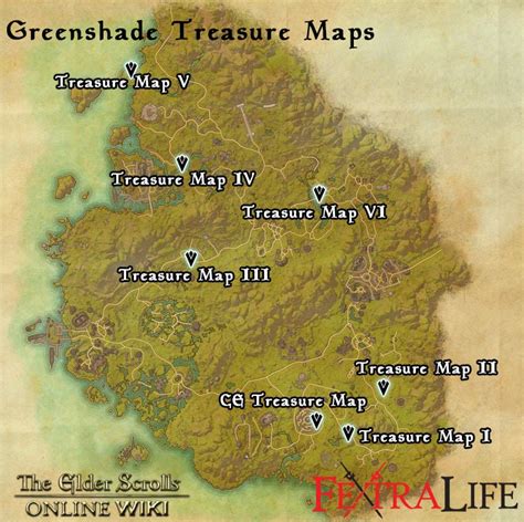 Greenshade Treasure Map IV Elder Scrolls Online Wiki