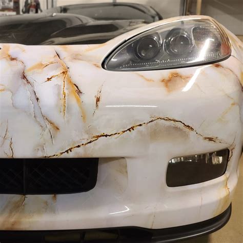 Full vehicle marble wrap 3