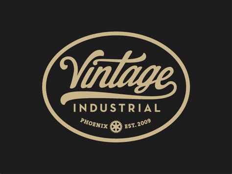 Vintage Industrial On Behance
