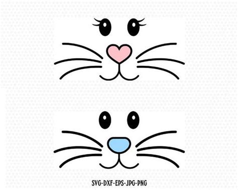 Check spelling or type a new query. Digital cut file. Easter bunny face svg Rabbit face svg ...