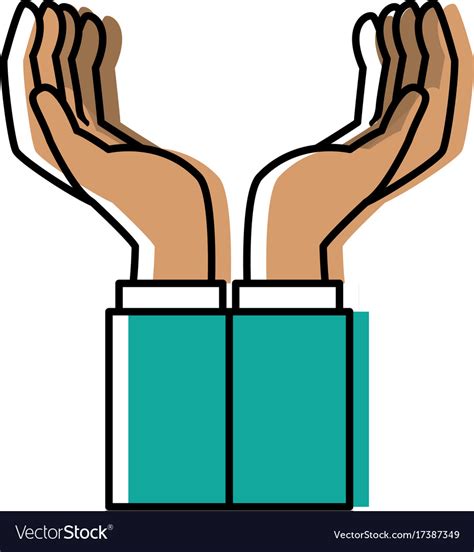Maybe you would like to learn more about one of these? Hand holding something Royalty Free Vector Image