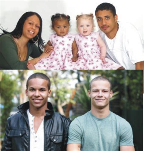 Black White Twins Black White Twins Show Rare Genetic Possibilities