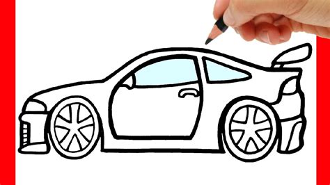 Como Dibujar Un Carro How To Draw Cars Como Desenhar Carros Youtube