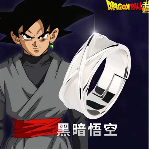 Black Goku Time Ring Anime Cool Store
