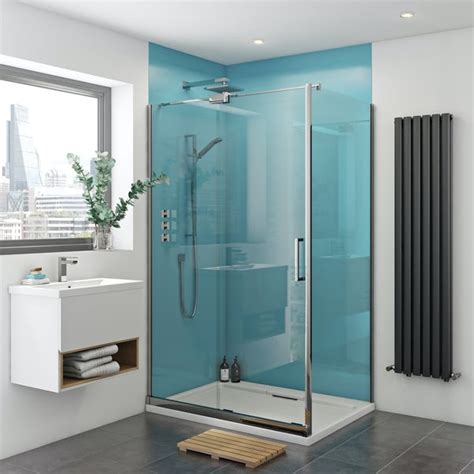 Multipanel's bathroom wall panels are modern, hygienic and manufactured from fsc certified plywood. Zenolite plus water acrylic shower wall panel 2440 x 1000 ...