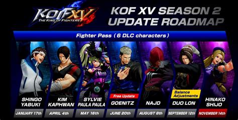 Hinako Shijo Announced For Kof Xv October 2023 Fighting Game News