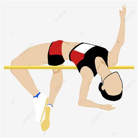 High Jumper Clipart Transparent Background Cartoon Competition For