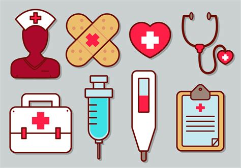 Nurse Vector Icon Set Download Free Vector Art Stock Graphics And Images