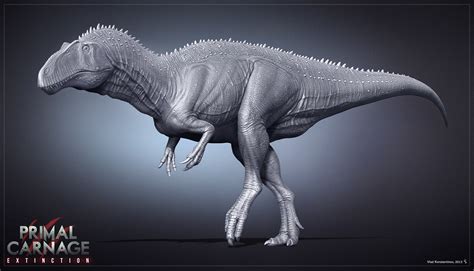 Acrocanthosaurus Primal Carnage Extinction On Behance