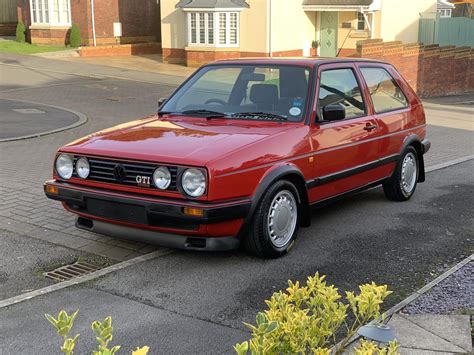 1989 Sold Mk2 Golf Gti 16v Tornado Red For Sale Car And Classic