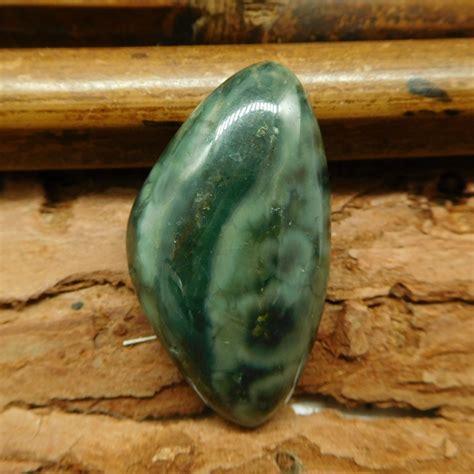 Green jasper cabochon customized cabochon (G0575)