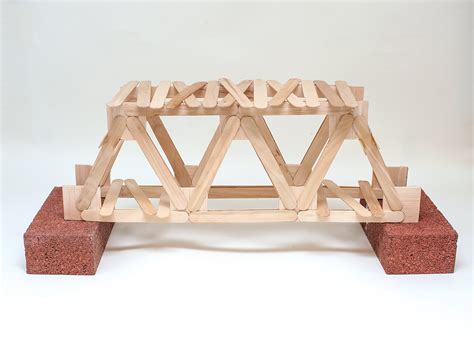 Strong Popsicle Stick Bridge Design Basementvaultkeyboyleparty