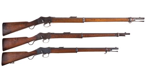 Three Martini Henry Single Shot Rifles Rock Island Auction
