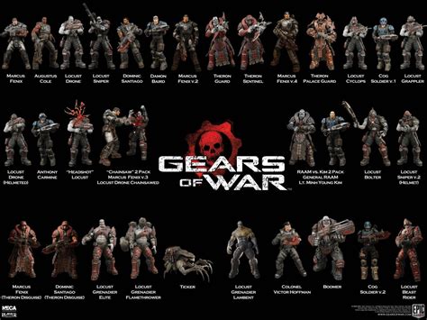 Gears Of War Personajes De Gears Of War