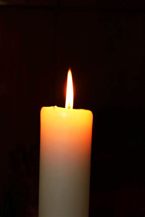 Yellow Candle Free Stock Photo Public Domain Pictures