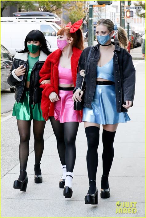 Riverdale Ladies Dress As Powerpuff Girls For Halloween Photo