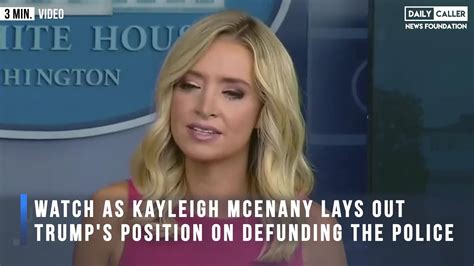 Kayleigh Mcenany Blasts Reporters With Facts About Defunding The Police