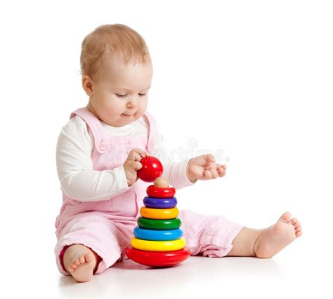 Baby Playing With Color Toy Royalty Free Stock Photos Image 22665798