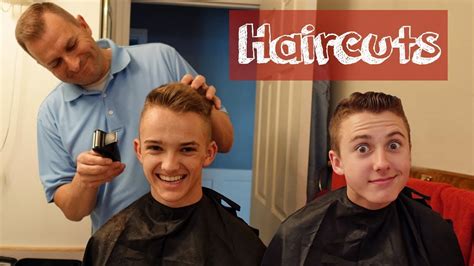 Getting Haircuts From Dad Youtube