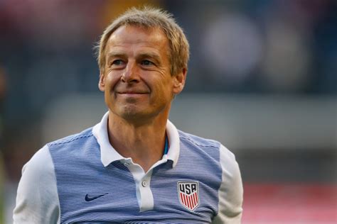 Jürgen klinsmann embraces fabian johnson after the usvgha game (d3j5vwomefv46c.cloudfront.net). Next England manager: Jurgen Klinsmann 'in discussions ...