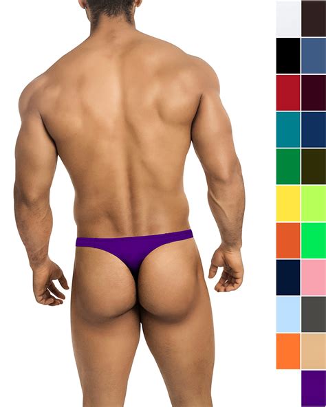 Mens Swim Thong In 32 Solid Colors From Vuthy Sim