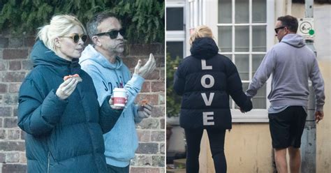 Holly Willoughby And Husband Dan Baldwin Look Loved Up On Stroll