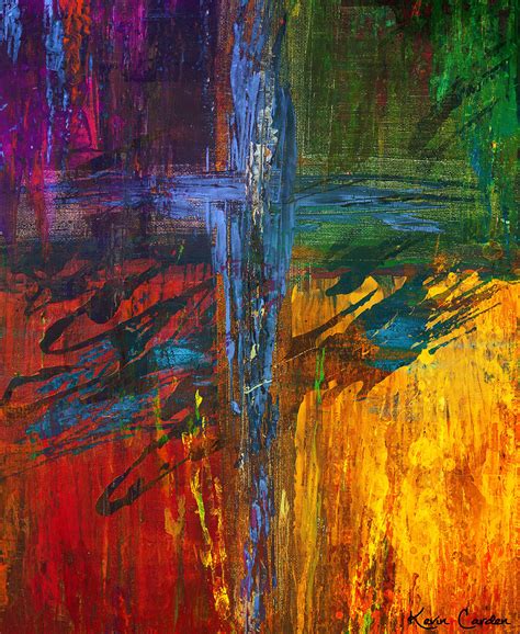 Abstract Cross Painting By Kevron2001 On Deviantart